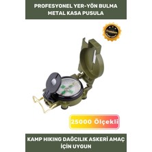 Özbience Özel Üretim Döner Göstergeli Profesyonel Büyüteçli Metal Kasa