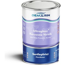 Özbience Ultra Parlak Çift Bileşenli Cam Koruyucu Sıvı, Güneş Izi Dayanıklı, 1 kg