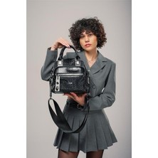 Kendim Fashion Şaty Siyah Cilt ve Omuz Çantası