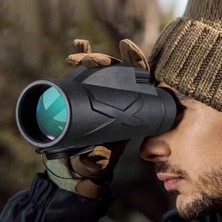 Özbience Yüksek Çözünürlüklü Tek Göz El Dürbünü ve Telefon Tripotu Seti