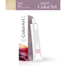 Viored ColorArt Tüp Boya 60 ml 9.0 Sarı