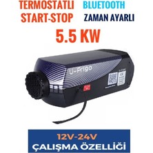 Özbience 5.5 Kw 12-24V Bluetooth Zaman Ayarlı Dizel Isıtıcı Heavy Duty