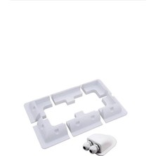 Özbience Tekne ve Karavan Için 7 Parçalık Beyaz Güneş Paneli Montaj Seti