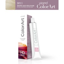 Viored ColorArt Tüp Boya 60 ml 911.1 Ekstra Açıcı Küllü Sarı
