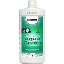 Özbience Aqua Green Portatif ve Kasetli Tuvalet Kimyasalı, Temiz ve Ferah Kullanım