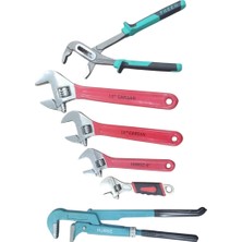 Özbience Çelik Maşalı Boru Anahtarları, 1 Inç, 6-12 No, Dayanıklı ve Güçlü Tasarım