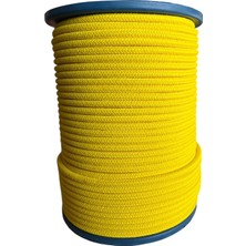 Özbience 12 mm Renkli Iskota Örgü Yüzen Halat, 30 Metre, Dayanıklı ve Esnek