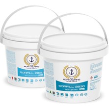 Özbience Hafif ve Dayanıklı 2:1 Epoksi Dolgu Macunu, 1l, Profesyonel Kullanım