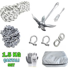 Özbience Tekne ve Şişme Botlar Için 1.5 kg Hazır Çapa Seti, Dayanıklı ve Kullanışlı