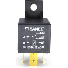 Özbience 12V 30-20A 5 Uçlu Mini Röle, 2 Platinyum, Çok Fonksiyonlu Elektronik Röle