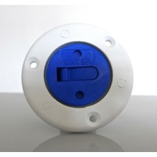 Özbience 38MM Plastik Dolum Ağzı, Water, Tekne ve Karavan Için Beyaz Gövde