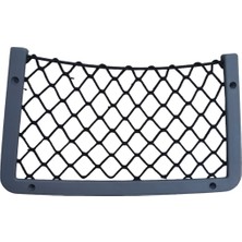 Özbience Gri Plastik Fileli Ceplik, Tekne ve Karavan Eşyası Için, 17X320MM