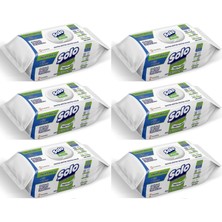 Solo Yüzey Temizlik Havlusu - Mendili 100 Yaprak Okaliptus & Çam Esintisi (6 Lı Set) 600 Yaprak