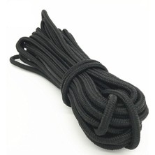 Özbience Siyah Iskota Halat Ip 10 mm 10 M Yelken Mandar Halatı