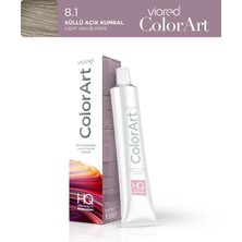 Viored ColorArt Tüp Boya 60 ml 8.1 Küllü Açık Kumral