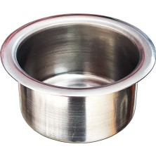 Özbience Paslanmaz Gömme Bardaklık, Tekne ve Karavan Için Pratik Tutucu