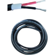 Star 2x2.5mm Marin Kalaylı Siyah Yuvarlak Kablo Çeşitli Uzunluklarda