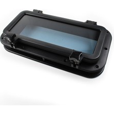 Özbience Dikdörtgen Plastik Lumboz 20X40CM Siyah, Dayanıklı ve Şık Tasarım