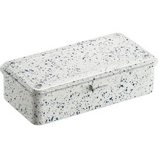 Toyo Steel T-190JIW Saklama Kutusu, Japon Indigo Beyaz, Kalem Kutusu, Dekoratif Kutu, Kalemlik,alet Kutusu