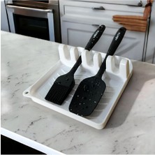 Teknotrust Beyaz Gili Kapak ve Kaşıklık Organizer, Şık ve Pratik Tasarım