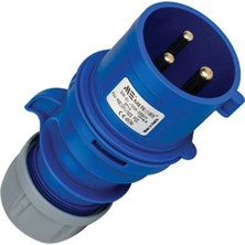 Özbience Sahil Besleme Fişi, Erkek, Tekne ve Karavan Dış Elektrik Girişi 3X16A