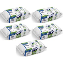 Solo Yüzey Temizlik Havlusu - Mendili 100 Yaprak Okaliptus & Çam Esintisi (5 Li Set) 500 Yaprak