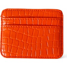 Kod Deri Kadın Croco Suni Deri Kartlık