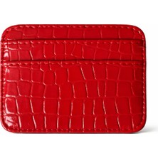 Kod Deri Kadın Croco Suni Deri Kartlık