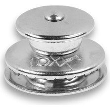 Özbience Loxx Tenax Tekne Brandası Çıtçıtı Üst Parça Paslanmaz Krom Uyumlu