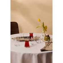 PremiumPort Şık 6'lı Çay Bardağı Seti 165 Ml, Şeffaf ve Dayanıklı Tasarım