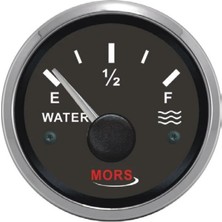Özbience Yüksek Basınç Yağ Göstergesi, Siyah, 12-24 V, 55 mm