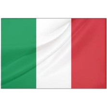 Özbience Italya Bayrağı 30X45CM, Dekoratif ve Şık Bayrak, Renkli Bayraklar