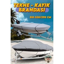 Özbience Su Geçirmez Tekne Koruma Brandası 530X290CM, Uv ve 4 Mevsim Koruma