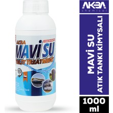 Özbience Mavi Renkli Su Temizleme Kimyasalı 1l, Atık Tankı Temizliği Için