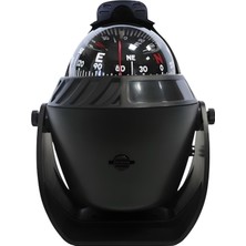 Özbience Pusula Işıklı Siyah 14 Cm, Güvenilir Deniz Seyahat Aksesuarı