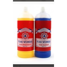 Özbience Teak Wonder Kombo Paket – Temizleyici ve Parlatıcı, 2'li, 1l x 2 Adet