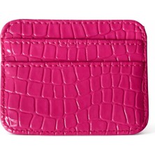 Kod Deri Kadın Croco Suni Deri Kartlık