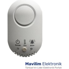 Eds GZD03K Kablolu Dogalgaz ve Lpg Gaz Dedektörü (220V) Röleli