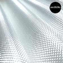 Özbience Elyaf Dokuma Örgü Cam Elyaf 300 G/m² Fiber Kompozit Laminasyon 25M