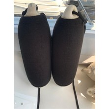 Özbience Yumuşak ve Şık 23X85 cm Siyah Havlu Usturmaça Kılıfı