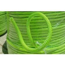 Özbience Renkli Neon Yeşil 8mm Iskota Halat Ipi 18.00 Metre