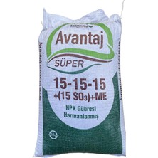 En1tarım Avantaj 15-15-15 +(15 So3)+Me Npk Gübresi Harmanlanmış 50 kg