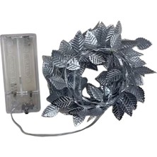 Hediye Bahçesi 3 Metre Yaldızlı Gümüş LED Işık