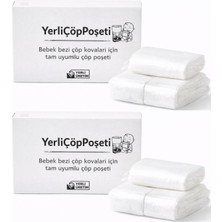 Mandaş Tommee Tippee Twist & Click Çöp Poşeti Tam Uyumlu Yerli (3 Lü Yedek Set) Kovasız (2 Li Set)