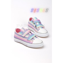 Kız Çocuk Sedef Işıklı Spor Ayakkabı