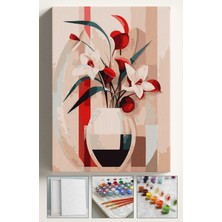 Corvo Sayılarla Boyama Seti Numaralı Tuval Fırça Boya 40X50 cm - Sanatsal 2