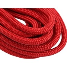 Özbience Renkli Neon Kırmızı 8mm Iskota Halat Ip 7,00 Metre