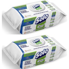 Solo Yüzey Temizlik Havlusu - Mendili 100 Yaprak Okaliptus & Çam Esintisi (2 Li Set) 200 Yaprak