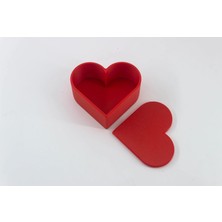 Bumerang3D Çok Amaçlı Kapaklı Kırmızı Kalp Hediye Kutusu