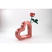 Bumerang3D Dekoratif Kalp Vazo